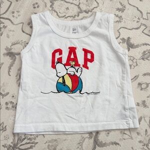 GAP Baby Peanuts Tank Top